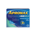 Apronax® Naproxeno Sódico 275mg 8 Capsulas blandas Reg. San. INVIMA 2021M-0014208-R1