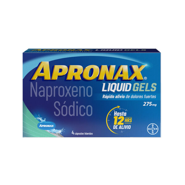 Apronax Liquida 275mgx4capsulas - Imagen 1