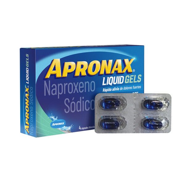 Apronax Liquida 275mgx4capsulas - Imagen 2